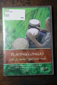 Playing Congas DVD El Teacher José Eladio Amat - Bild 1 von 6