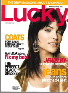 LUCKY Mag  November 2007 - LUCIANA CURTIS - Newsstand - Bild 1 von 1