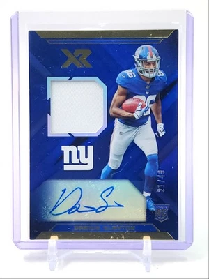 DARIUS SLAYTON 2019 XR RPA ROOKIE PATCH AUTOGRAPH BLUE RC AUTO /49 Q4408 - Image 1 of 2