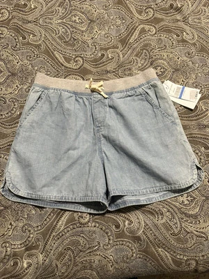 NWT- Calvin Klein Jeans Girls Mid Rise Boy STRETCH Shorts- SIZE 16 - Image 1 of 4