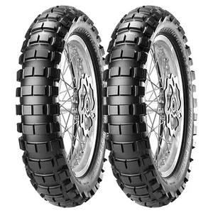 TYRE PAIR PIRELLI 110/80-19 59R + 150/70-17 69R SCORPION RALLY MST RACE - Picture 1 of 5