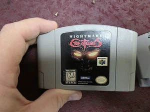 Nightmare Creatures (Nintendo 64 N64, 1998) Nur Originalkassette ~ GETESTET - Bild 1 von 4