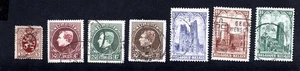 Belgium 1928-41 group of 21 stamps MH/used CV=59.3$ - Picture 1 of 4