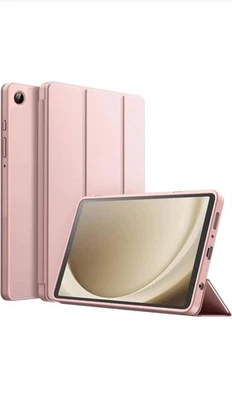 JETech Case for Samsung Galaxy Tab A9 8.7-Inch 2023, Soft TPU Rose Gold  - Image 1 of 3