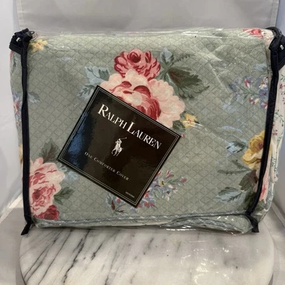 Funda nórdica completa/queen Ralph Lauren Cottage Lane granja cabaña verde de colección Foto 1 de 4