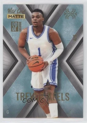 2022 Matte SP Exclusive X-Plode Basketball White/Teal /8 Trevor Keels Rookie RC - Image 1 of 2