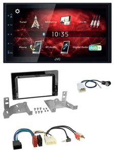 JVC DAB USB Bluetooth 2DIN MP3 Autoradio für Toyota Aygo AB7 ab 2022 klavierlack - Bild 1 von 6