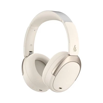 Edifier W80 Wireless Headphones Hi-Res ANC Bluetooth 5.4 Multi-Point White - Image 1 of 4