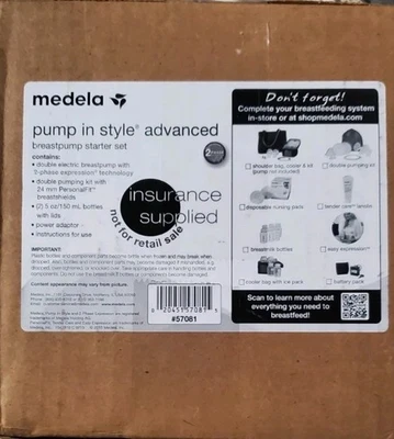 Medela Pump in Style Advanced Starter Set (57081) Sealed - Image 1 of 2