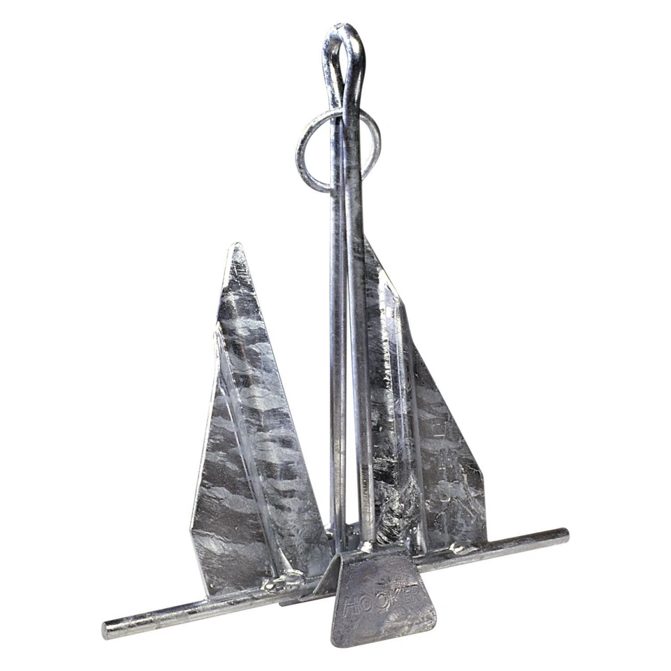 Tie Down Engineering 4.5 lb Galvanized Steel Hooker Quik-Set Fluke Anchor - Imagem 1 de 1