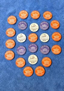 JENKINS DAIRY FARM, Gastonia NC Drink and Milk Bottle Caps Lot 24 Phone JN4-2307 - Picture 1 of 10