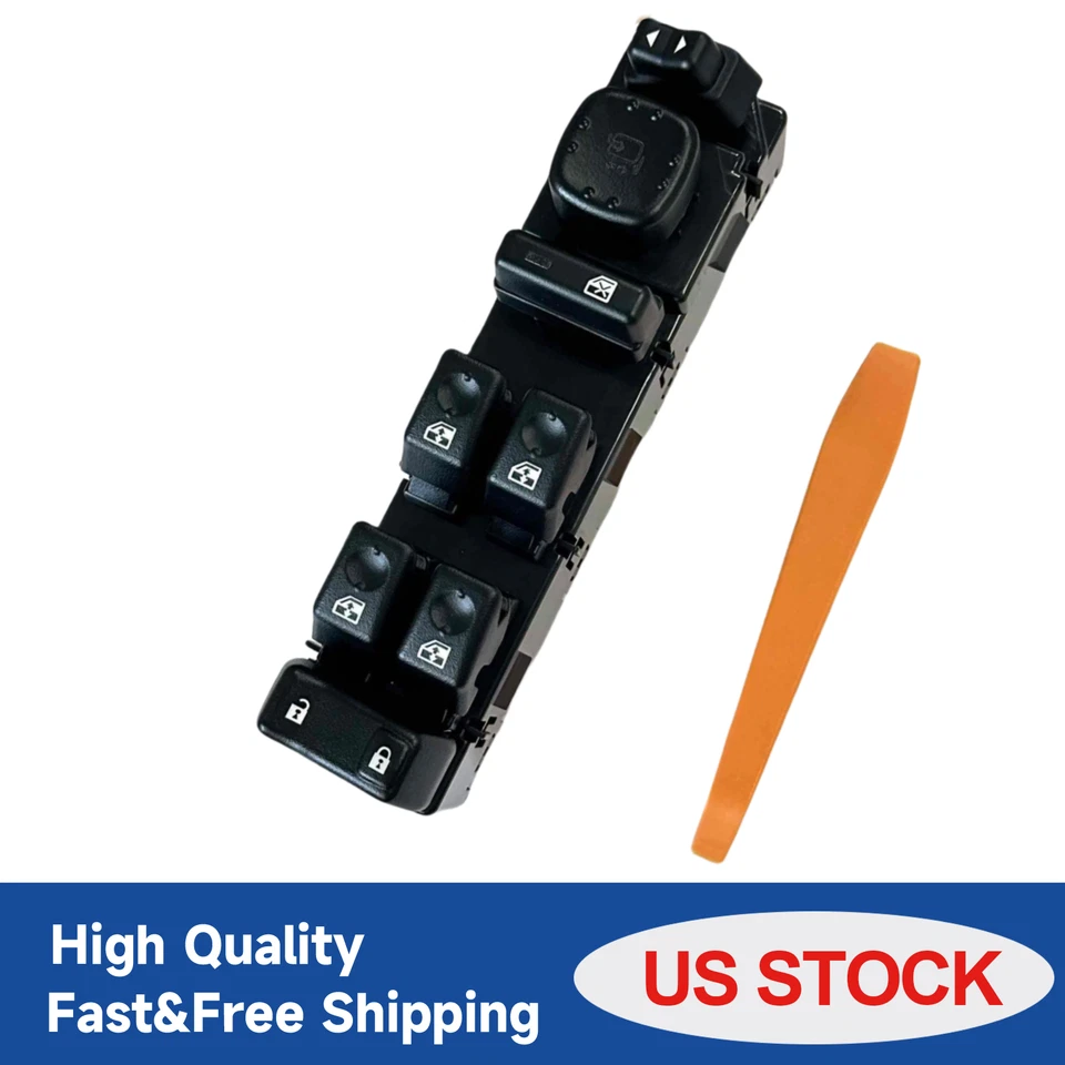 For GMC For Chevrolet Avalanche 1500 2003-2006 Left Master Power Window Switch Foto 1 de 4