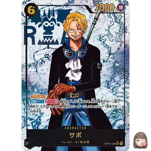 [NM] Sabo ONE PIECE Card Game Japanese OP13-120 SEC Carrying on His Will - Picture 1 of 1