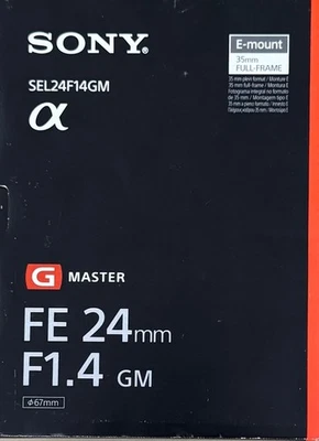 Sony FE 24mm F1.4 GM Lens (Only $1175) - New + Warranty - image 1 of 4
