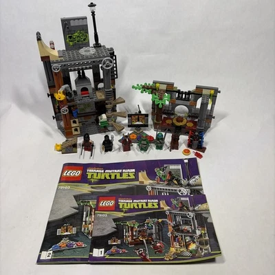 LEGO Teenage Mutant Ninja Turtles 79103 Turtle Lair Attack Retirado Raro Foto 1 de 4
