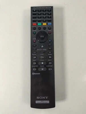 Genuine Sony PlayStation 3 CECHZR1E Bluetooth BD Remote Control PS3 - Image 1 of 4