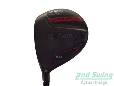 Mint Wilson Staff Dynapwr Fairway Wood 3 Wood 3W 15° Graphite Stiff Left 43.0in - Image 1 of 4