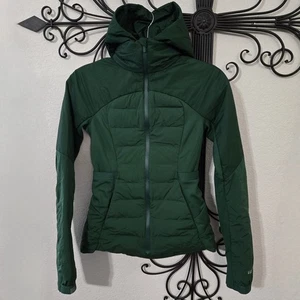 Chaqueta Lululemon Down For It All 700 Fill Power plumón de ganso Everglade verde 2 - Imagen 1 de 9