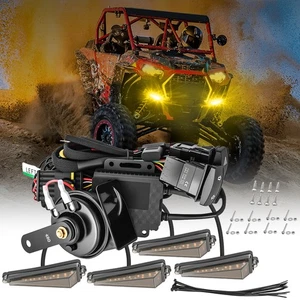 Plug &Play Turn Signal Horn Street Legal Kit Triangle For Polaris Ranger 1000 XP - Bild 1 von 14