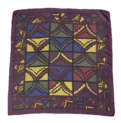 MISSONI Todo Velado Seda Arte Impresión con Logo Bufanda Mujer 33/34 in P. C (AGUJERO) Foto 1 de 4