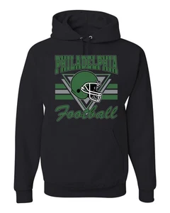 Philadelphia Football Helmet Unisex Hoodie Sweatshirt - Picture 1 of 3