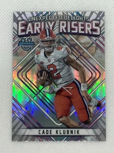 2023 Bowman U Chrome Cade Klubnik Early Risers No. ER-6 Clemson Tigers - Picture 1 of 2