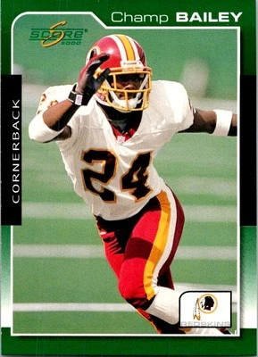 2000 Score #216 Champ Bailey footbal card 11JJ - Image 1 of 2