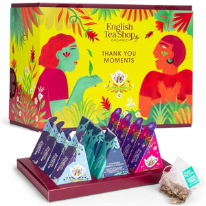 ETS Geschenkbox "Thank You" BIO Tee Kollektion, 12 Pyramiden Beutel - Bild 1 von 7