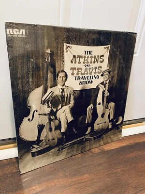 The Atkins Travis Traveling Show (1974) STILL SEALED RCA Vinyl LP FOLK BLUES - Image 1 of 3