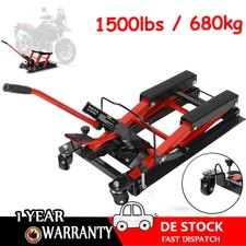 680KG Motorrad Hydraulik-Hebebühne ATV Motorradhebebühne Motorradständer Heben