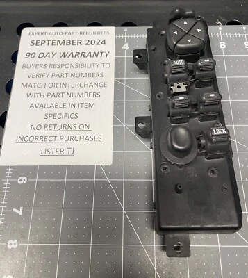 1999 2004 JEEP GRAND CHEROKEE MASTER WINDOW SWITCH 5HB61DX9AA OEM NICE - Image 1 of 4