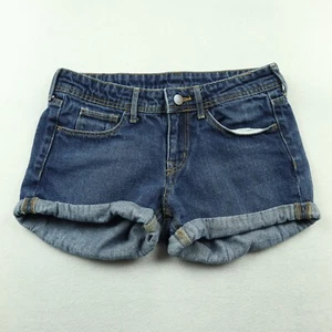 H&M Women's Size 34 *Actually 27in* Blue Denim Jean Shorts - Picture 1 of 10