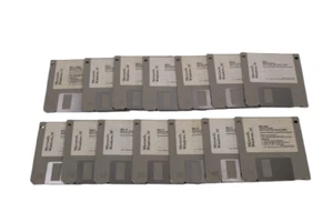 Lot Of 14 Microsoft Windows 95 High-Density 3.5 in DMF Boot Floppy Disk UNTESTED - Picture 1 of 9