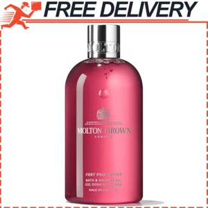 Molton Brown Fiery Pink Pepper Bath & Shower Gel, Patchouli Scent, Gluten Free - Picture 1 of 2