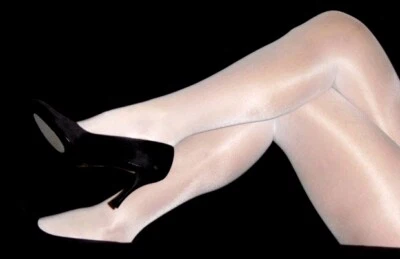 Fantasia de Halloween brilhante uniforme Hooters meia-calça branca de alto brilho A XS Peavey - Imagem 1 de 4