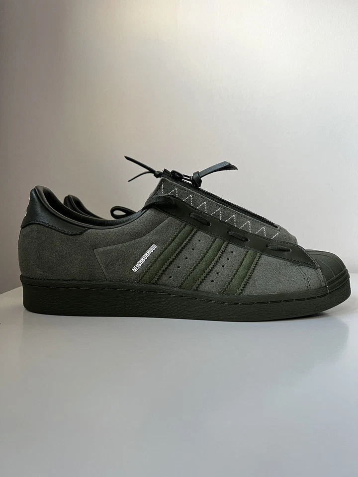 Adidas Superstar 80s x Neighborhood  Size:Uk 10 - Image 1 of 4