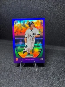 2011 Bowman Draft Chrome Andy Dirks #31 Purple Refractor (RC) - Picture 1 of 2