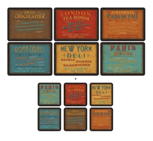 Pimpernel Lunchtime Placemats & Coasters - Set of 6 - Picture 1 of 3