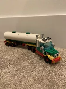 Lego Town Classic,Tanker Truck, Tractor Trailer,MOC,4 Wide,Hess ,Mobil,Exxon,BP - Picture 1 of 9