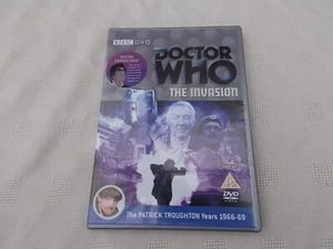 Doctor Who, The Invasion 2 Disc DVD, Dr Patrick Troughton, Silver Case - Picture 1 of 3