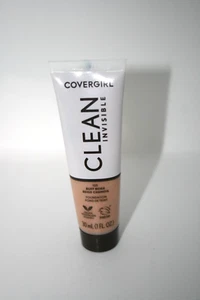 Covergirl Vegan Clean Foundation Invisible #125 Buff Beige - Picture 1 of 2
