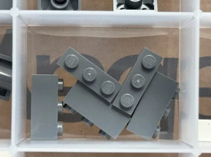 LEGO Parts - Dark Bluish Gray Brick 1 x 3 - No 3622 - QTY 5 - Picture 1 of 1