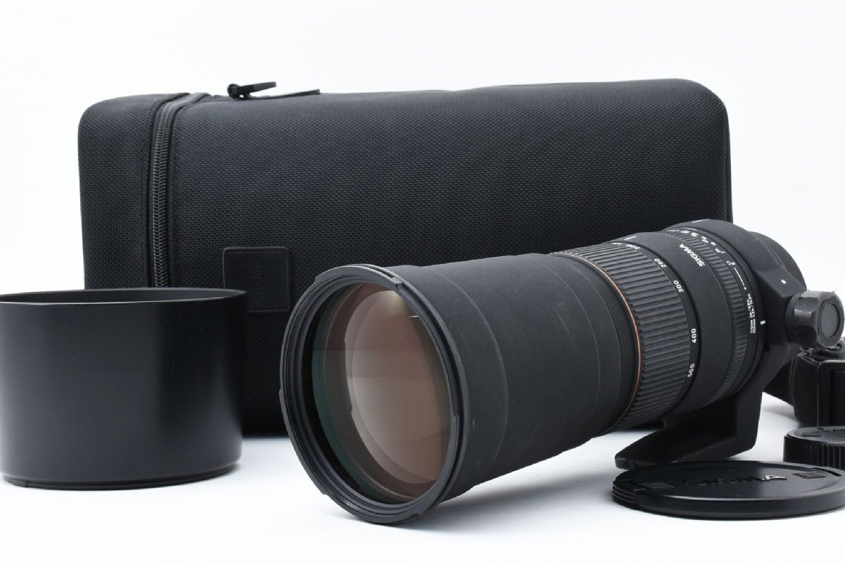 SIGMA 170-500mm F5-6.3 APOレンズ (ケース付き) ケース付き シグマ APO 170-500mm F5-6.3 SONY ケース付き シグマ APO