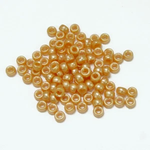 1000 Perlas de Oro 6.5x4mm Mini Pony Cuentas Hechas en EE. UU. Escuela Iglesia Niños Artesanía - Imagen 1 de 1