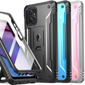 For Moto G Power 2023 Case | Poetic with Kickstand Built-in-Screen Rugged Cover - Picture 1 of 25