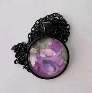 Grimer Pendant - Up-Cycled Pokemon Card Necklace - Picture 1 of 6