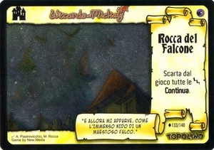 WIZARDS OF MICKEY Rocca del Falcone 133/140 FOIL ETA OSCURA ITA NEAR MINT - Imagen 1 de 1