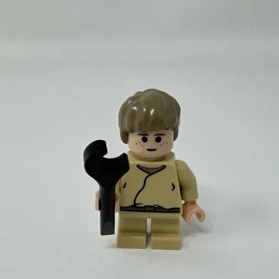 LEGO Star Wars Joven Anakin Skywalker Piernas Cortas Minifigura Foto 1 de 4