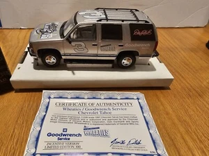 Dale Earnhardt #3 WHEATIES 1997 SILVER TAHOE INCENTIVE 1 of 300 Autographed Hood - Bild 1 von 5