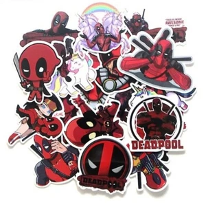 Deadpool Comic Character Set of 19 Assorted Stickers Decal Set - Picture 1 of 1